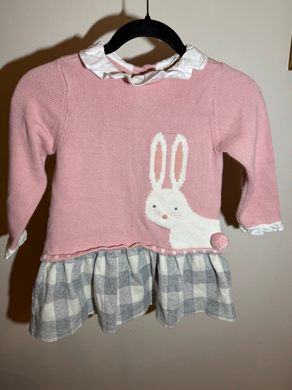 Dave and Bella Fine Collection Size 5 Bunny Sweater